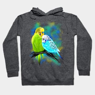 Budgie couple Hoodie